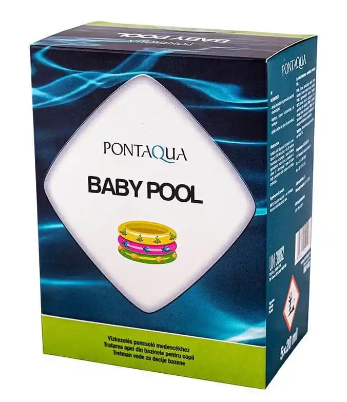 Népszerű Pontaqua Baby Pool vízfertőtlenítő gyerek medencékhez, 5x20ml
